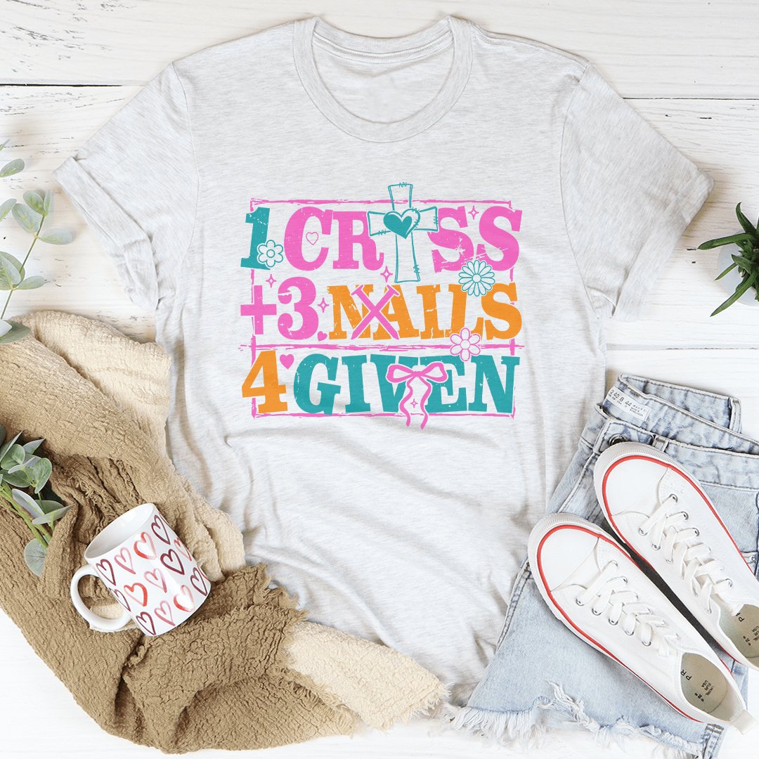 1 Cross + 3 Nails 4Given - Women's Statement T-Shirt