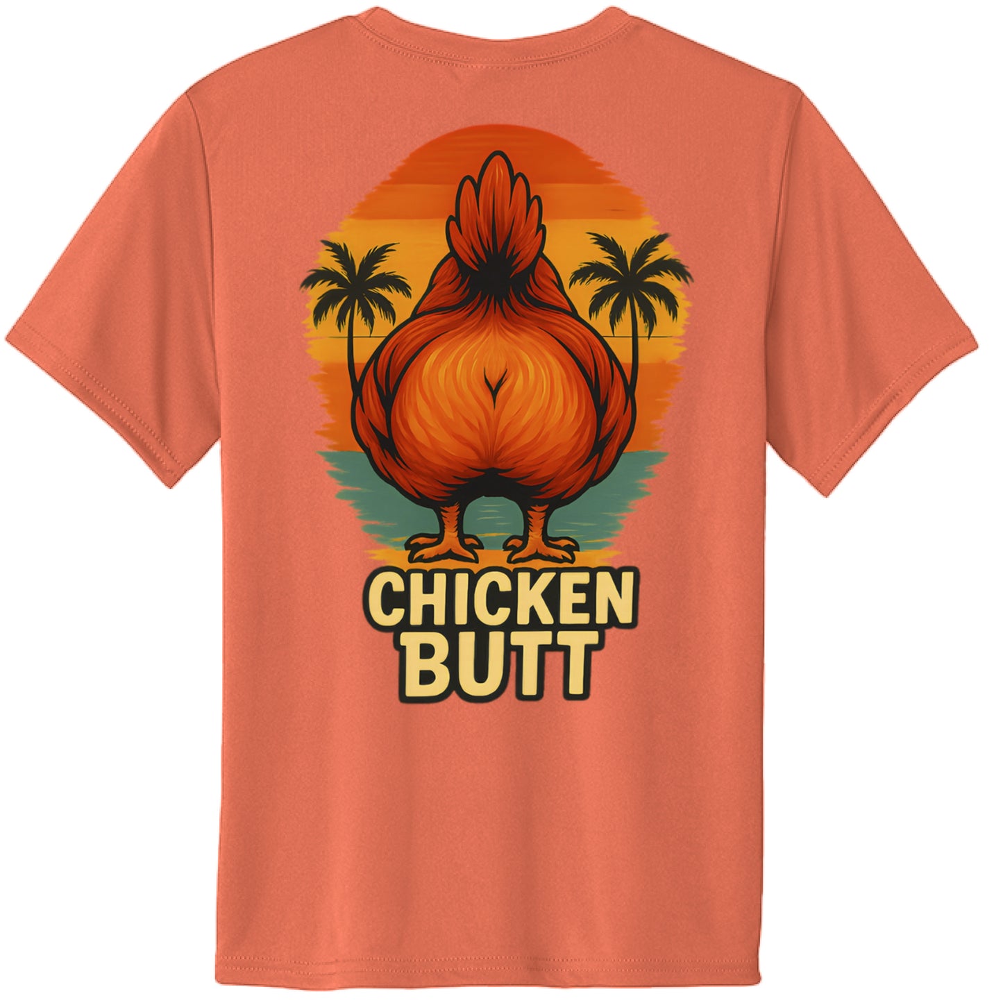 Neon Orange - BACK