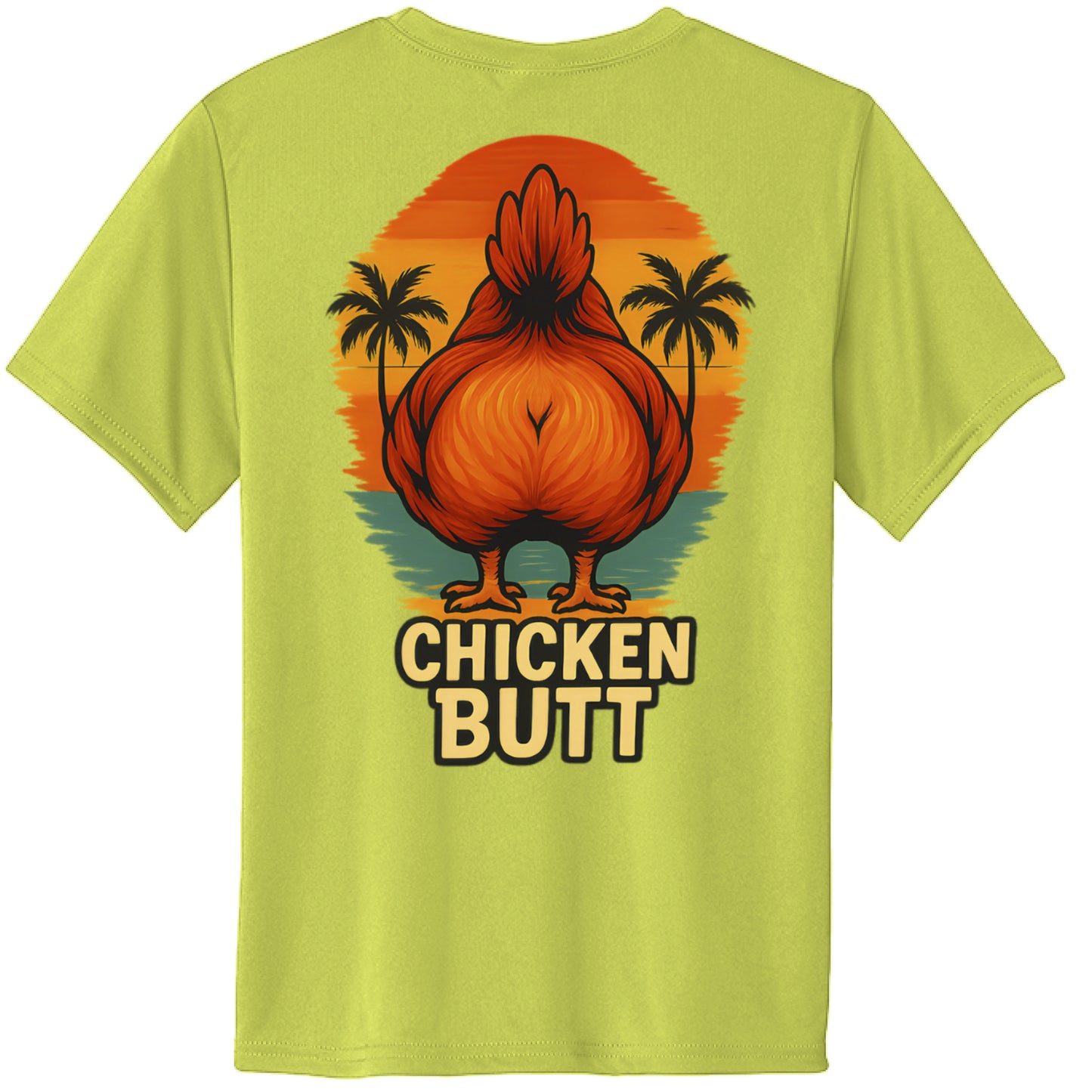 Neon Yellow - BACK