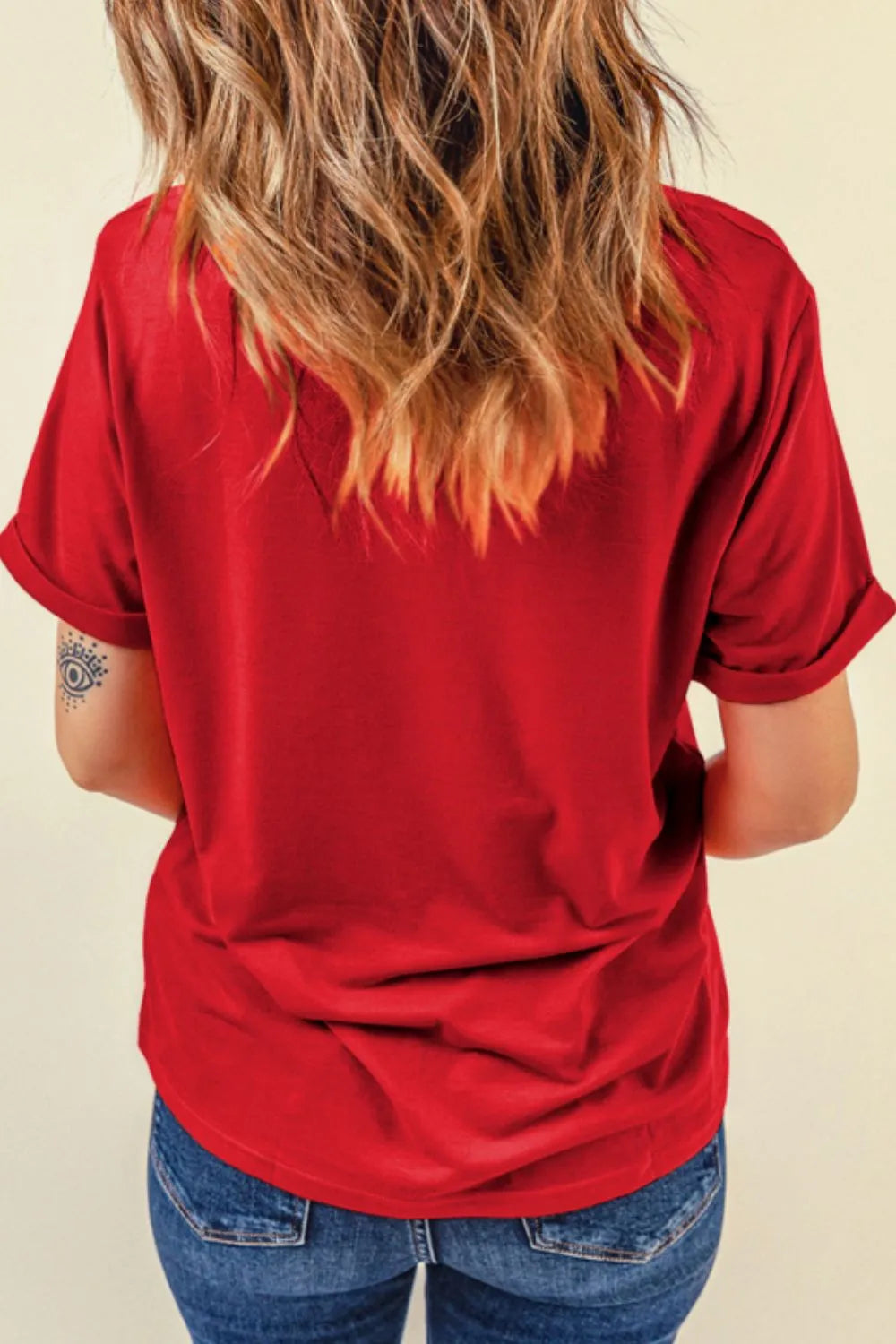 Soccer Vibes Graphic Tee – Retro Cream